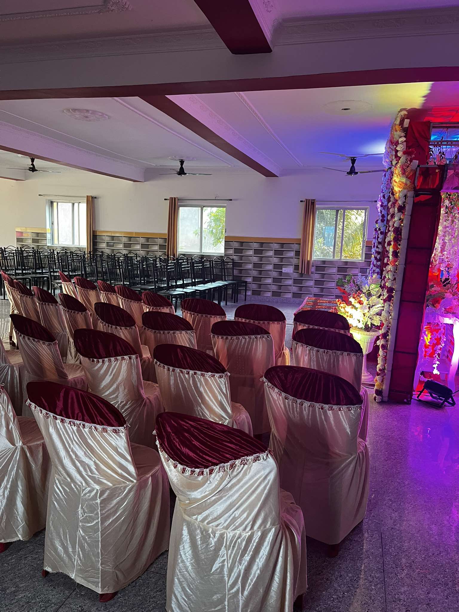 Hotel event decoration